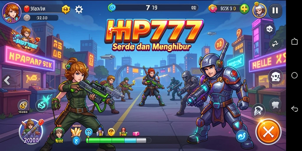 Gameplay seru dari HP777 yang menantang dan menghibur.