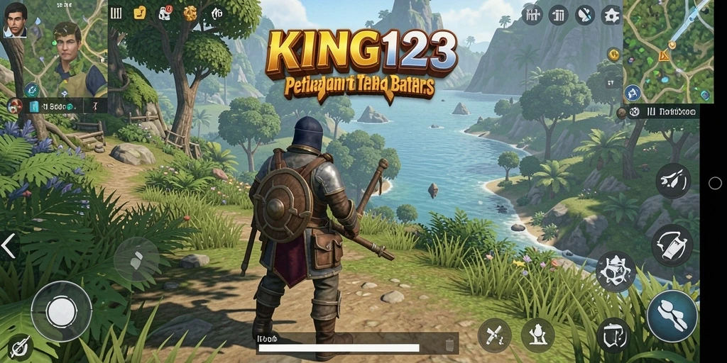 Tampilan gameplay <strong>KING123</strong> yang menakjubkan dalam dunia terbuka.