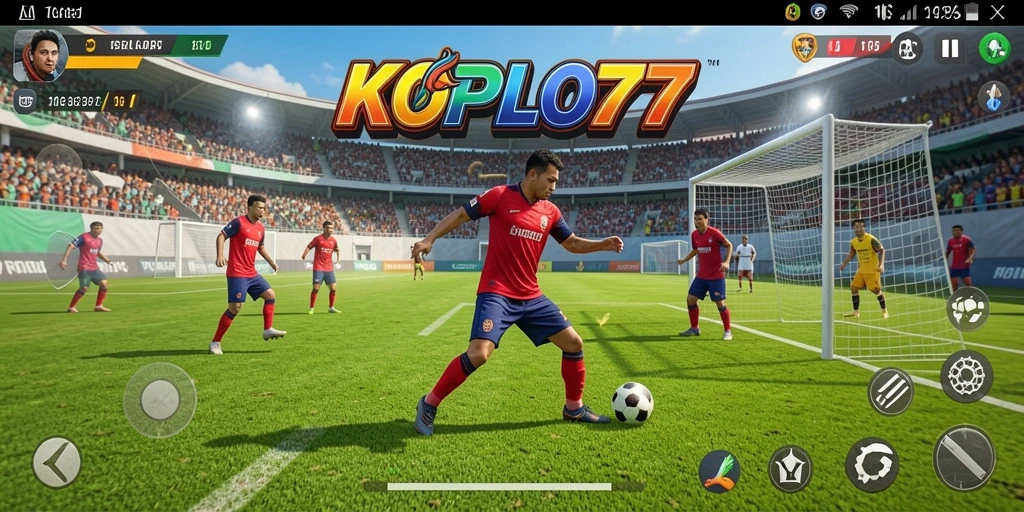 Screenshot gameplay KOPLO77 yang menampilkan aksi kompetitif olahraga yang seru.