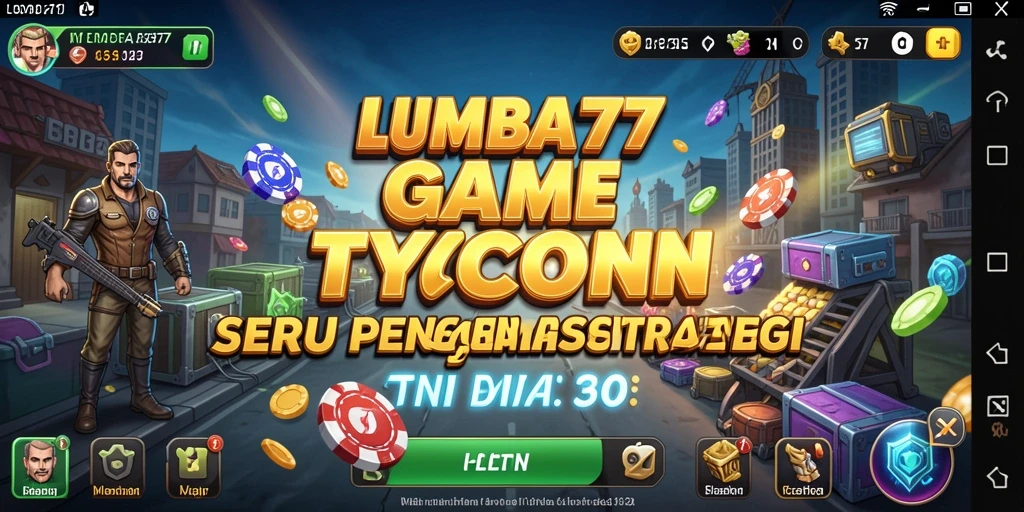 Tampilan gameplay menarik dari LUMBA77 dalam pengelolaan tim balap.