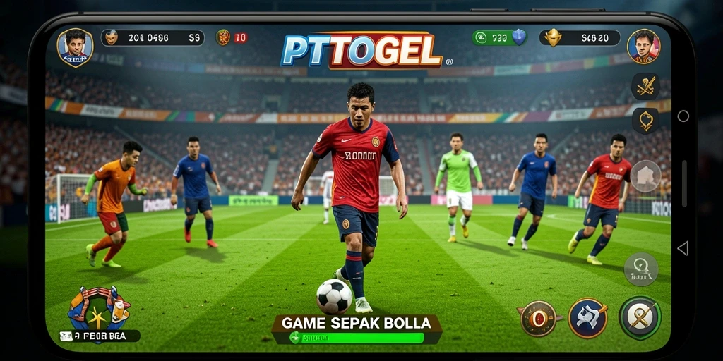 Gameplay sepak bola yang mendebarkan dalam PTTOGEL.