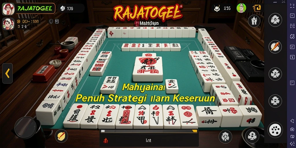 Tangkapan layar menampilkan gameplay seru di RAJATOGEL.