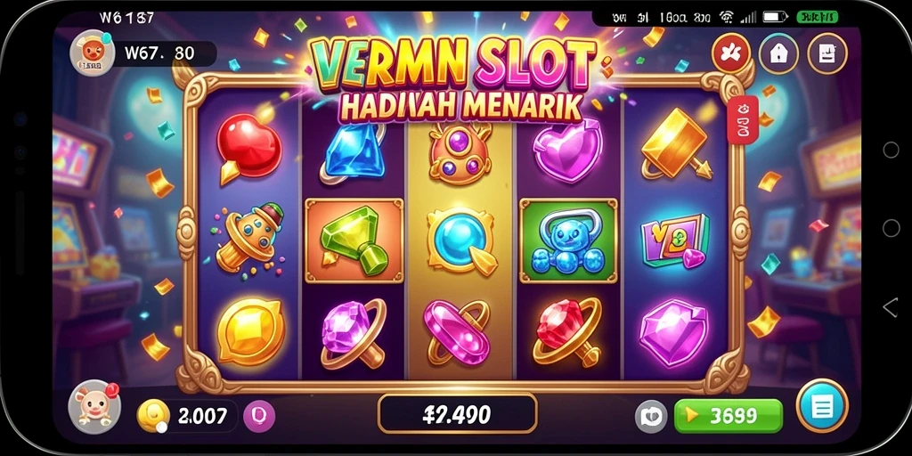 Gameplay seru W67 dengan tema slot yang menarik.